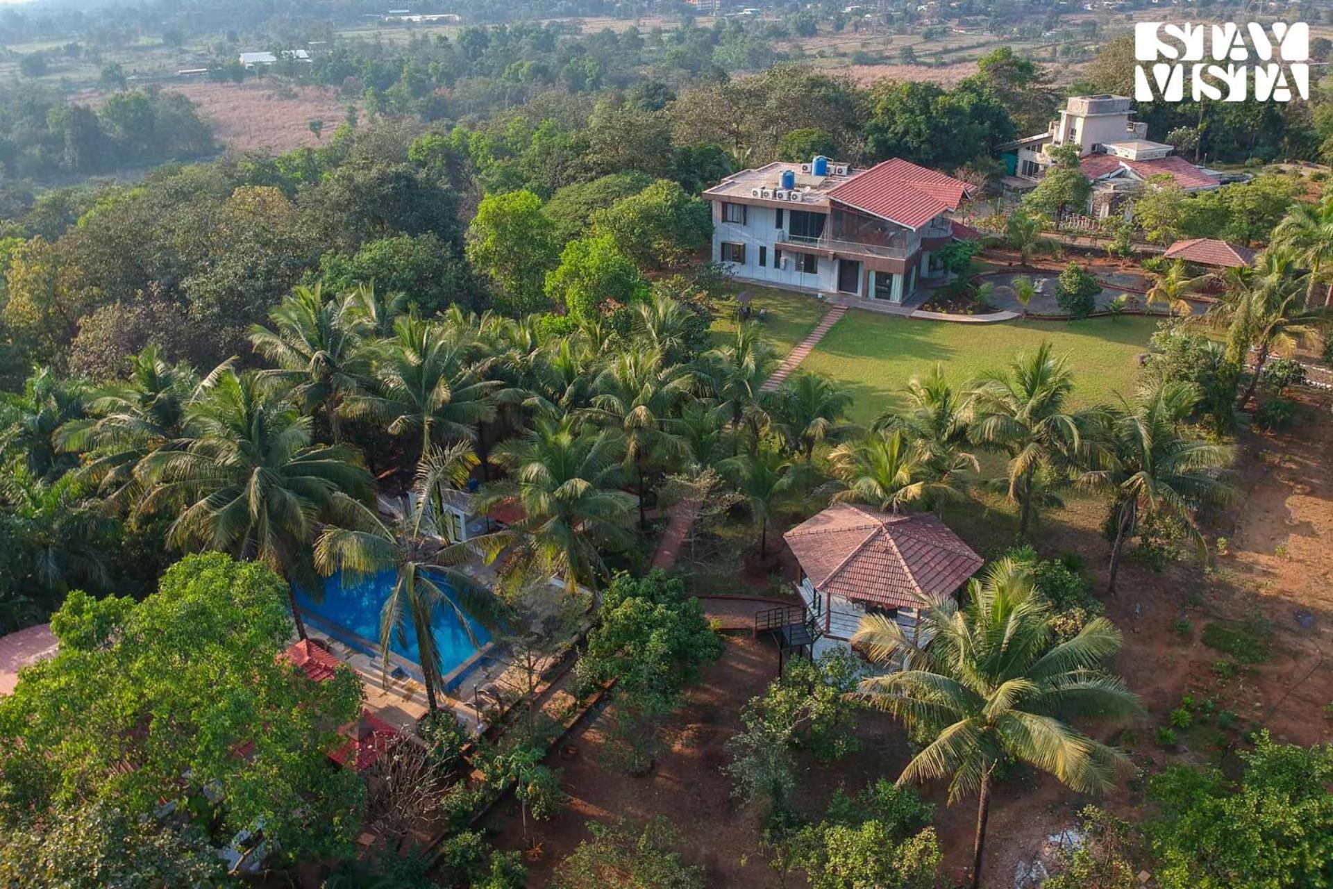 Stayvista'S Firefly Mountain Retreat - Villa With Private Pool, Gazebo & Terrace Karjat Eksteriør billede