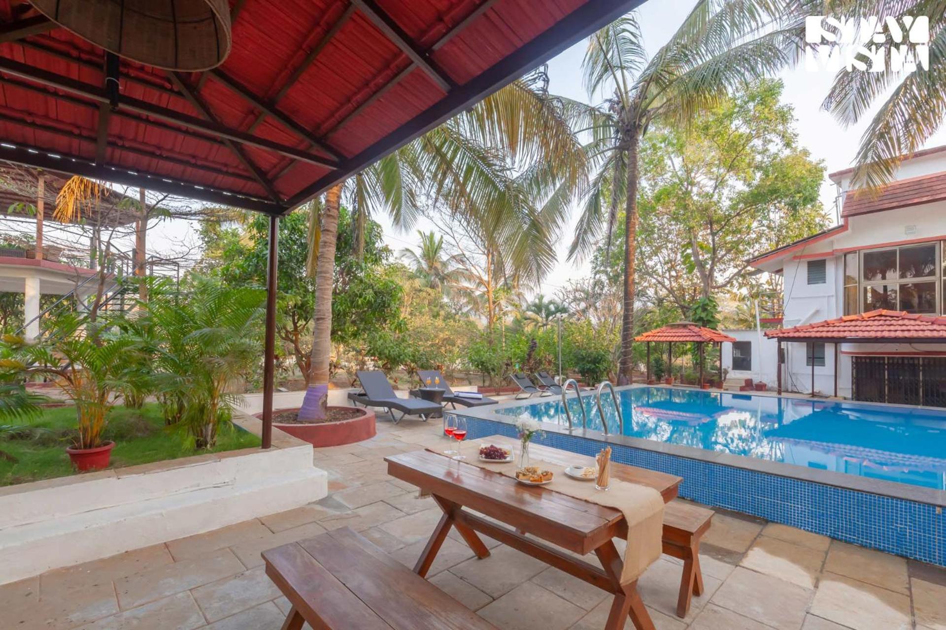Stayvista'S Firefly Mountain Retreat - Villa With Private Pool, Gazebo & Terrace Karjat Eksteriør billede